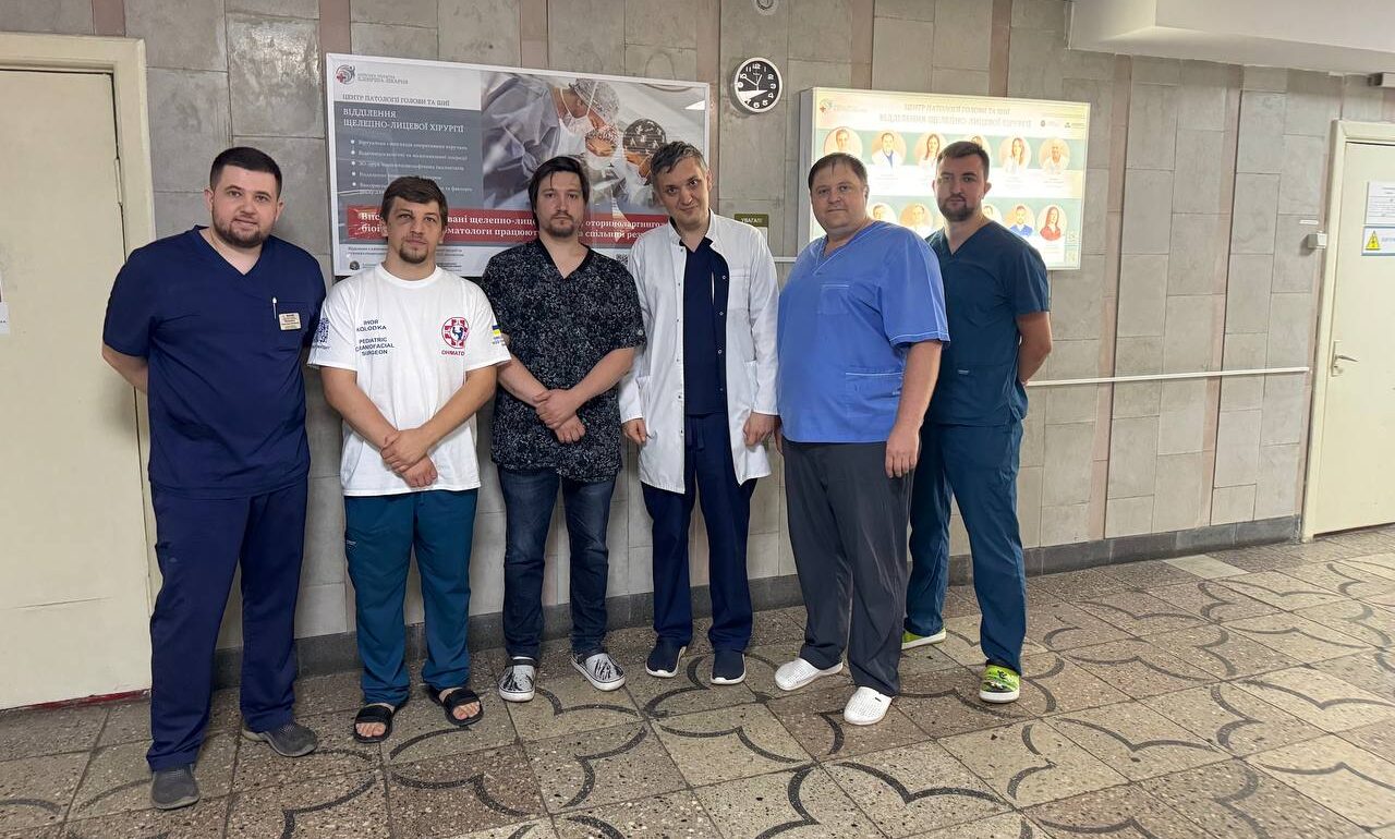 Команда Охматдиту на клінічній базі Кафедри